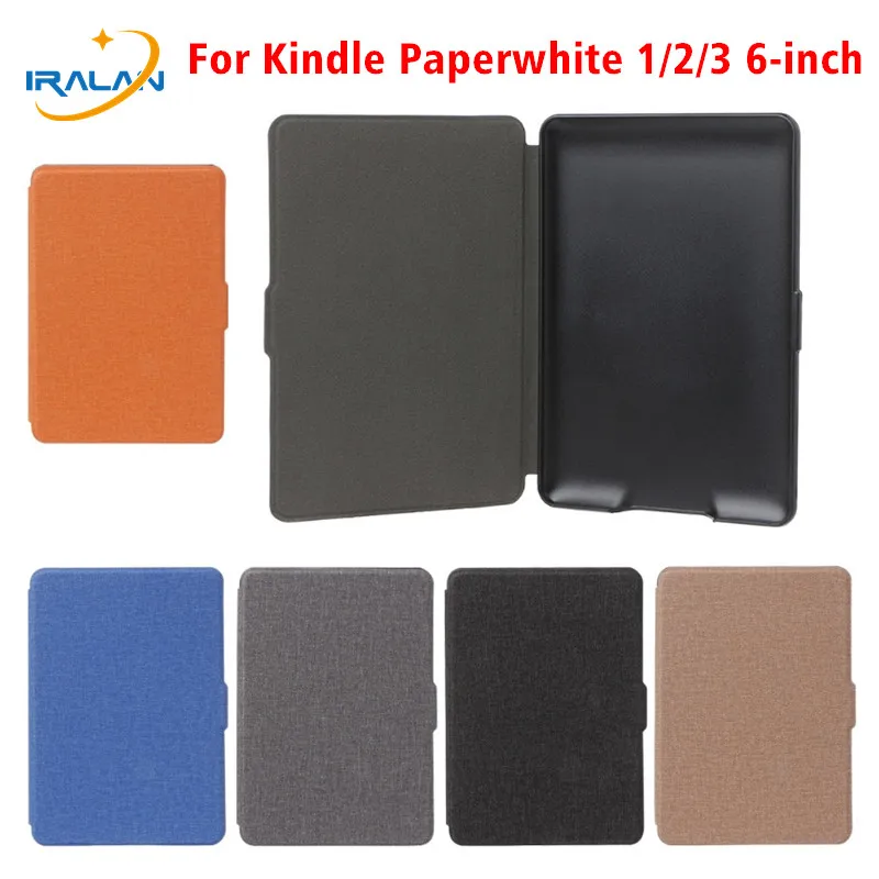 Чехол для funda Kindle Paperwhite 1 2 3 6 ''чехол тонкий авто Пробуждение/Сон Смарт PU чехол
