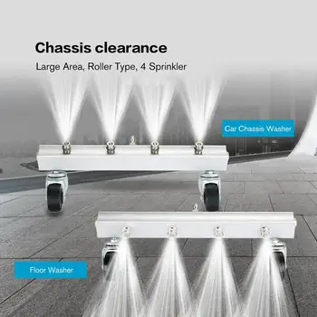 

Car Pressure Washer Car Undercarriage Cleaner with 1/4 inch Male Plug Under Body Chassis Water Broom Use for Car Clean