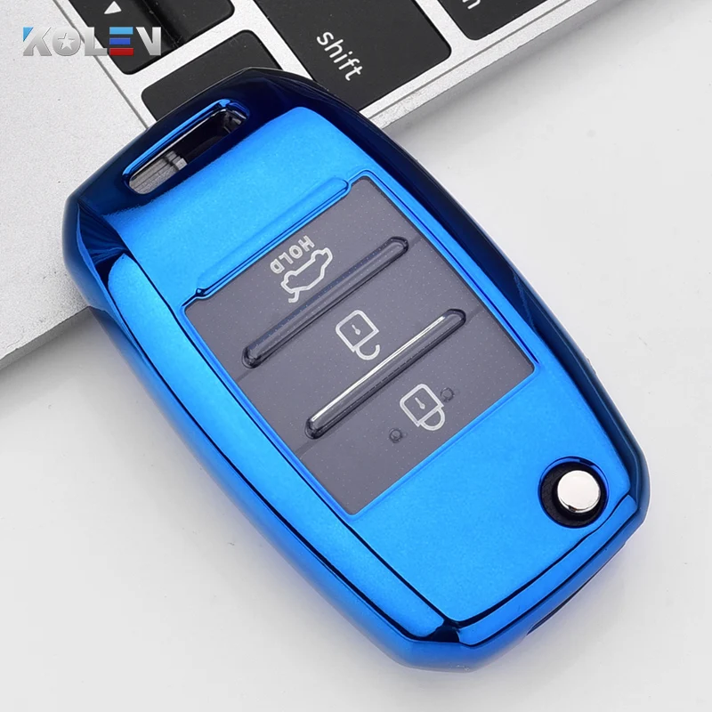 Cover chiave telecomando per KIA K2 RIO 3 Sportage 4 K3 Ceed Cerato K4 Picanto k5 Picanto Stinger 2017 2018 - H3f0fa5f3fe924d0a93c6c1ff56e03e0aa