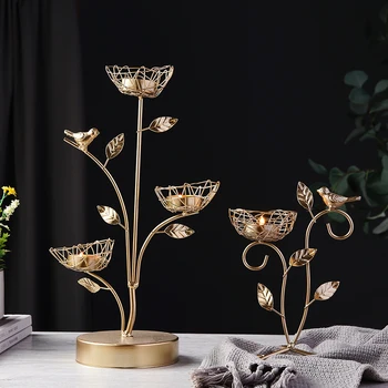 

Leaf shaped candlestick home decoration accessories Personality Decoration Candlelight Dinner Romantic Couple Dating Living room