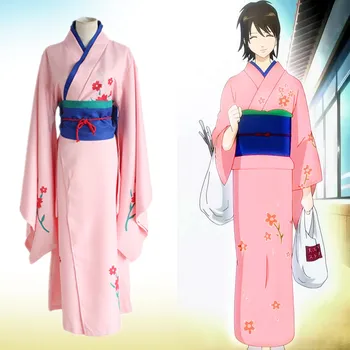 

GINTAMA Shimura Tae Kimono uniform Cosplay Costume Halloween GINTAMA Kung Fu Clothing Lady Girl Cheongsam