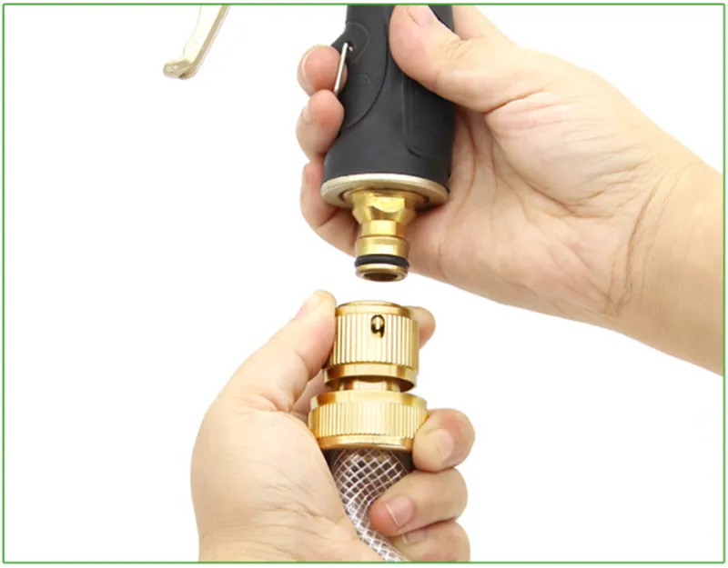Водяной ограничитель для садового шланга 2 шт. 3/4 дюйма 19 мм|brass tap connector|garden quick