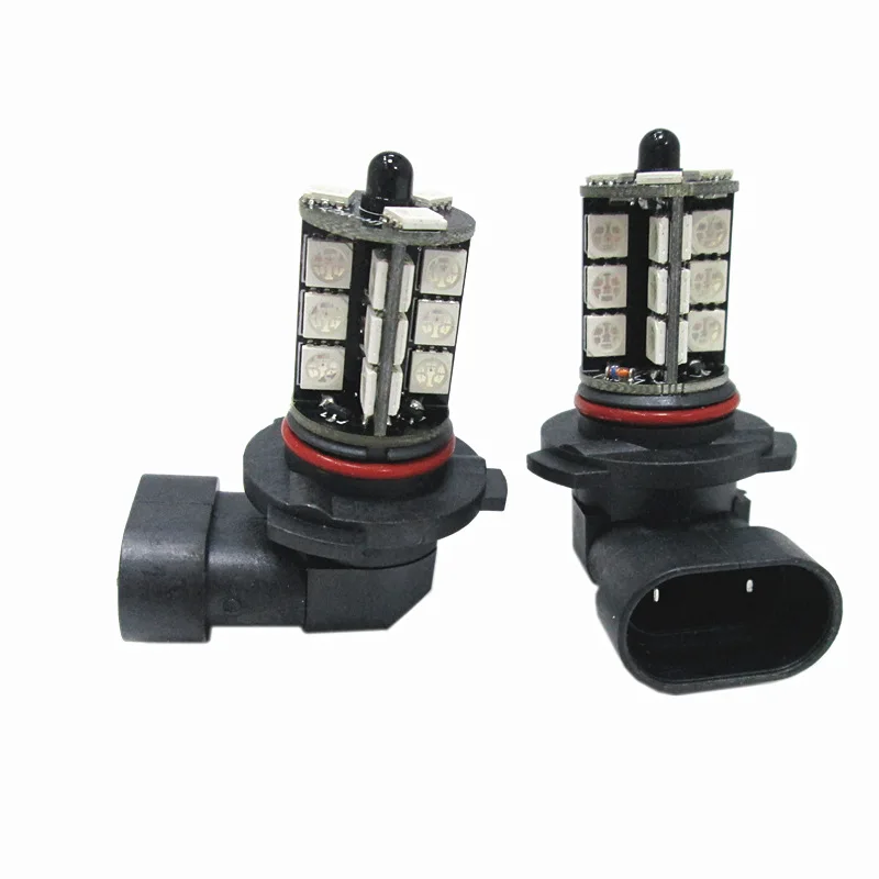 Новинка, светодиодные противотуманные лампы 27SMD разных цветов RGB 5050 9005 с дистанционным управлением, 2 шт. (art.: 3a360eab70b) - 3a360eab70b