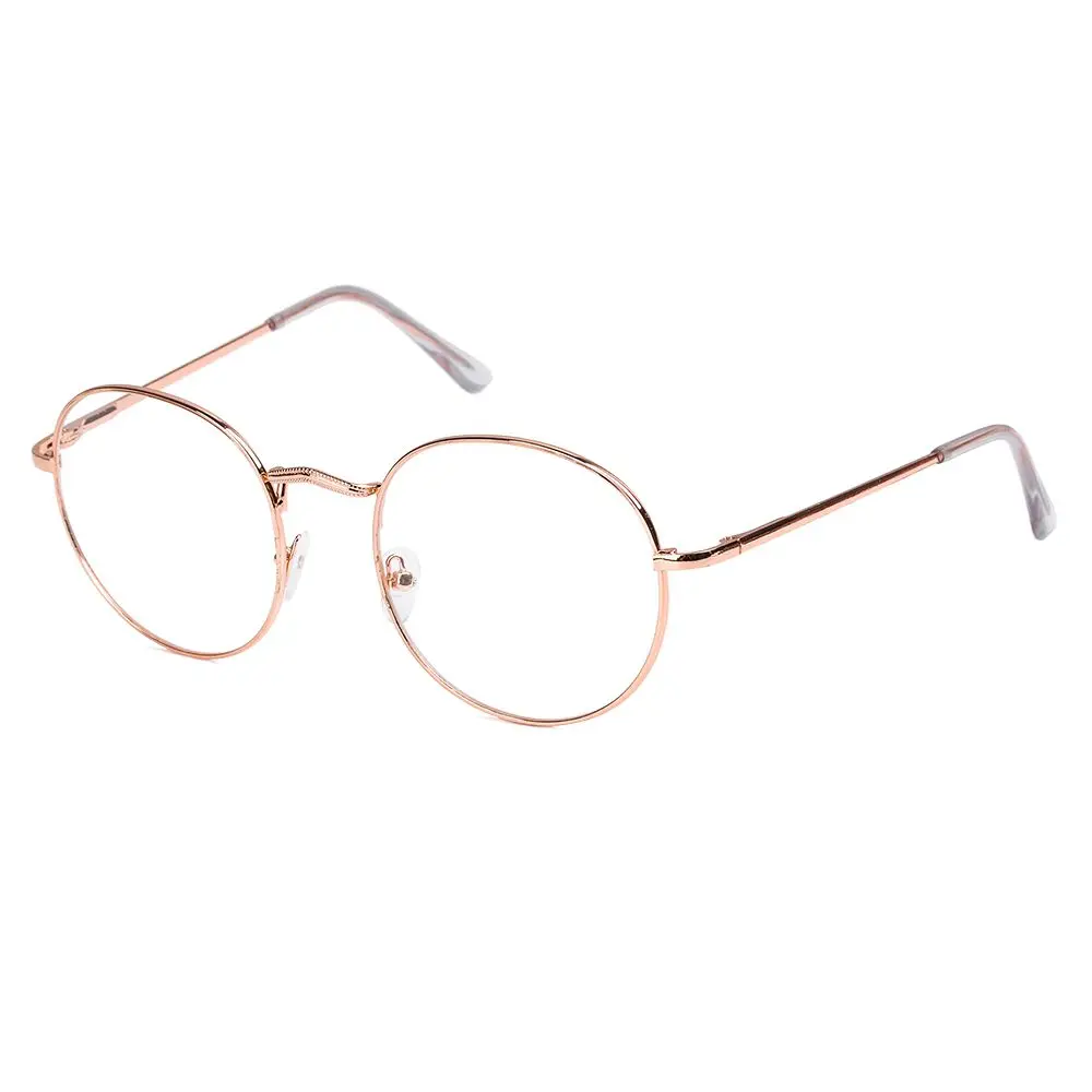 Chic Unisex Vintage Metal Round Eyeglass Frames