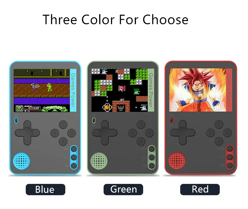RS-60 Retro Portable Mini Handheld Game Console 2.4-inch Soft Screen Ultra-thin Rechargeable Gamepad Built-in 500 Games | Электроника