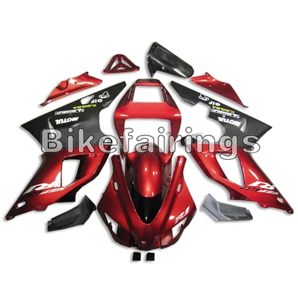 Для Yamaha YZF1000 R1 1998 1999 YZF R1 98 99 литьевой пластмассовый комплект обтекателей в комплекте красный черный понижающий корпус