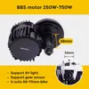 Bafang Motor BBS02B BBS02 48V 750W Motor Medio 8fun Bicicleta eléctrica Kit de Conversión 52V17.5Ah Samsung célulass Batería de Litio Kit ► Foto 2/6