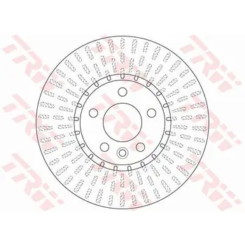 

Brake disc VW MULTIVAN/TRANSPORTER V 03 front D = 340mm.