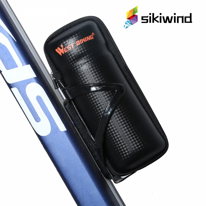 

Bicycle Bag Bottle Can Cage PVC Waterproof Bike Repair Kit Tool Key Storage Capsule Case Organizer Cycling Equipment