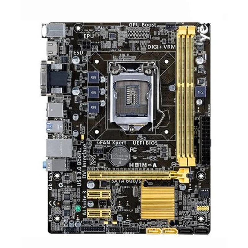 

For ASUS H81M-A Desktop motherboard Intel H81 chipset LGA 1150 micro ATX DDR3 16GB SATA3.0 USB3.0 chipset