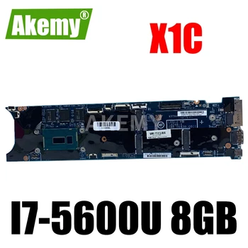13268-1 448.01430.0011 Boardbase original For ThinkPad X1C X1 carbono 2015 i7-5600/i7-5500 de RMA 8G 00HT361 Boardbase de computadora portátil