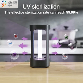 

original Youpin FIVE Intelligent Disinfection Lamp Germicidal Light UVC Sterilization Tube Mask Disinfectant work with Mi home