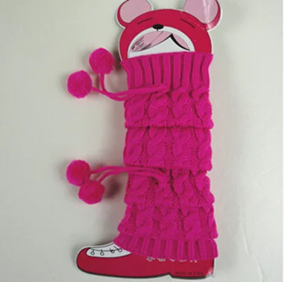 Осень-зима для девочек Детские хлопковые Гетры Леггинсы трикотажные Носки с оборками для девочек, для подростков, детей гетры для малышей Детская безопасность наколенники - Цвет: 5