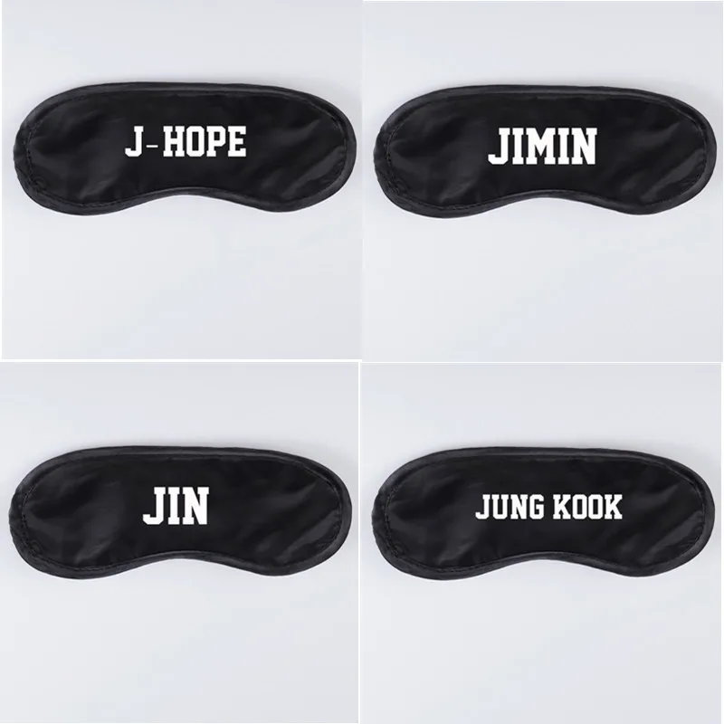 

BTS Bulletproof Boys Eye Patch Celebrity Related Goods Celebrity Style Eye Patch Eyeshade Men And Women Help Sleep Breathable Ey
