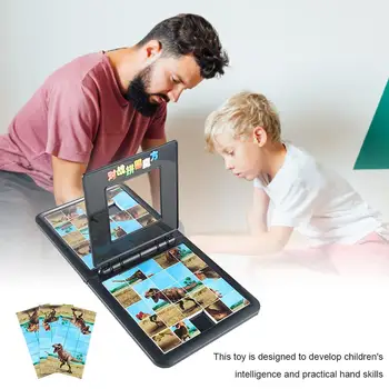 

Puzzle Game Dinosaur Puzzle Game Educational Puzzle Toy For Children 2 Players Puzzle Game
