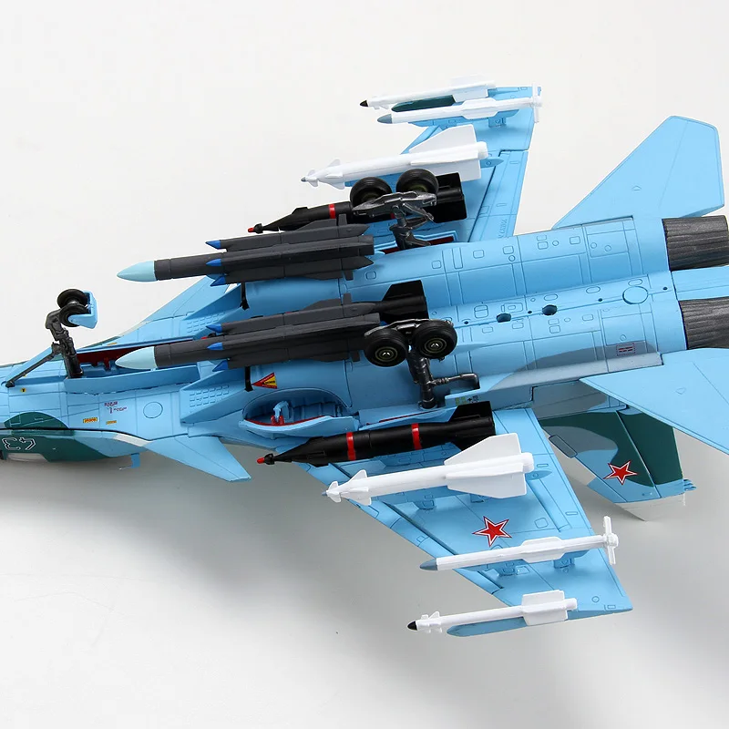 1: 72 Su 34 модель истребителя сплав Platypus Su34 модель самолета Моделирование готовые украшения Военная коллекция боевые игрушечные бомбардировщики
