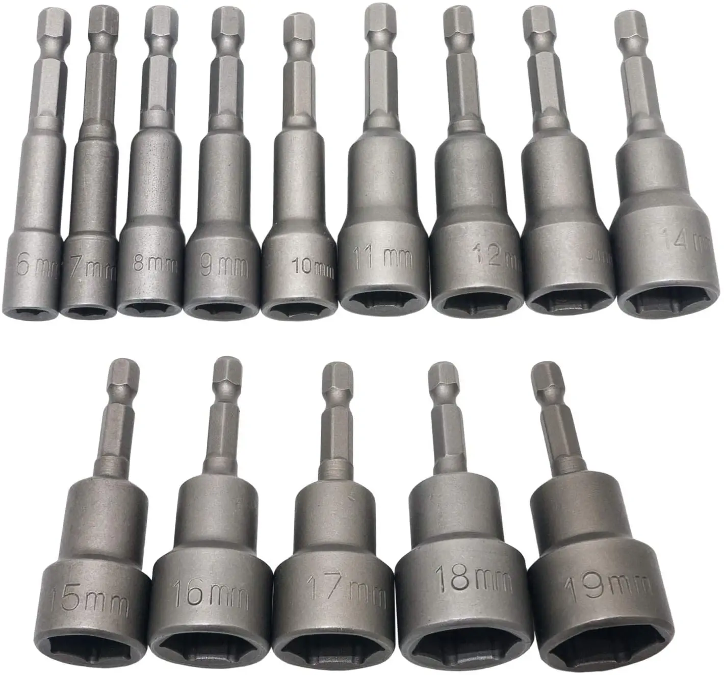 

6/9/10/14 шт., набор быстросменных адаптеров для шестигранных ХВОСТОВИКОВ 6-19 мм