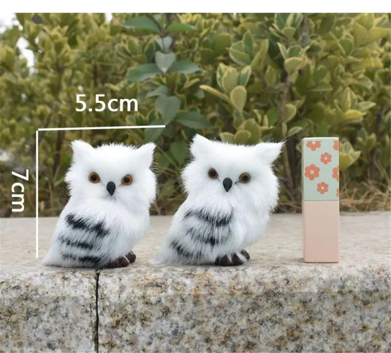 Cute Flurry Snow Owl Hedwig SPIN MASTER Letter Delivery Doll Kawaii Doll Toys Men and Women Kids Christmas Gift miniature porcelain figurines