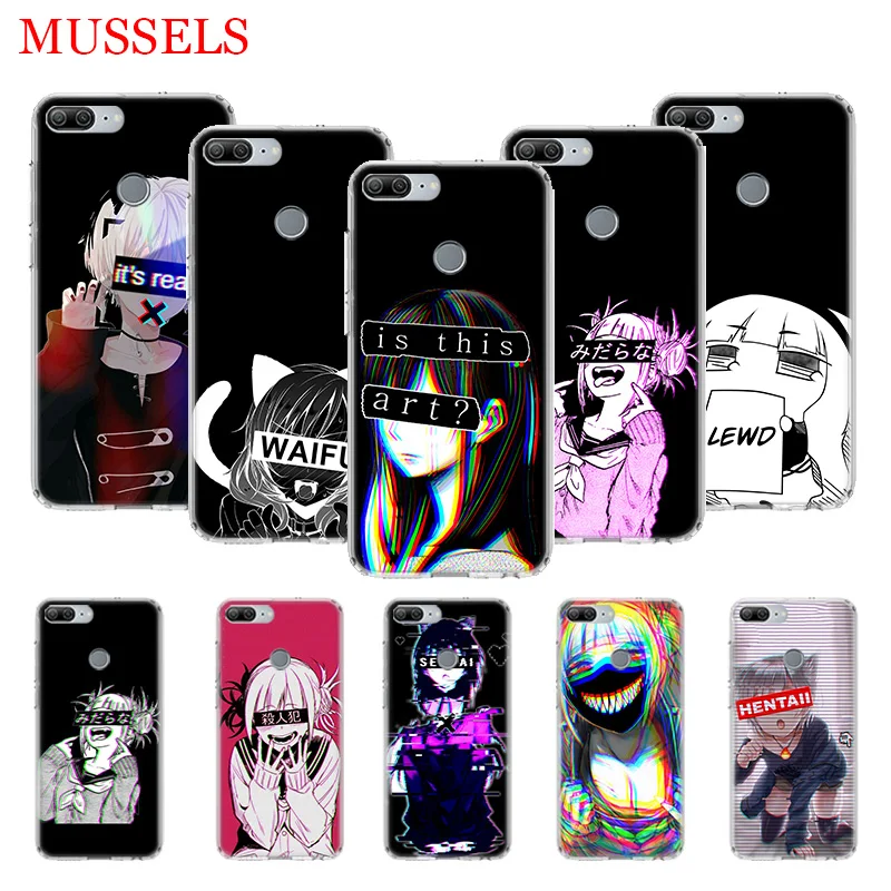 

Sad Anime Aesthetic Senpai TPU Phone Cases for Huawei Honor 8X 20 9 10 Lite 8A 10i 20i 8S V20 Y5 Y6 Y7 Y9 2019 Coque Cover Capa