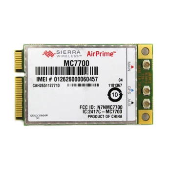 

Mini PCI-E 3G/4G WWAN GPS module Sierra MC7700 PCI Express 3G HSPA LTE 100MBP Wireless WWAN WLAN Card GPS Unlocked Free shipping