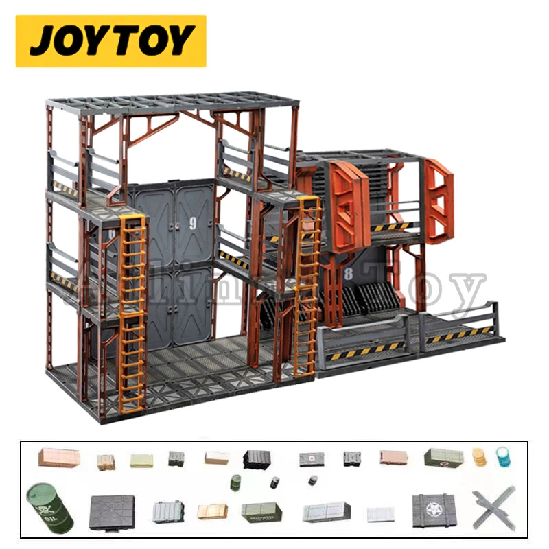 

JOYTOY 1/18 Diorama Mecha Depot Maintenance Area Staging Area(Free Accessories Include) Anime Model Toy Free Shipping