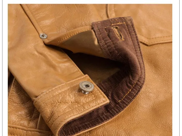 Новое итальянское Мужское пальто из натуральной воловьей кожи, короткая мотоциклетная куртка для мужчин, винтажный стиль, желтый, серый цвета, размера плюс, xxxl, 2xl, 3xl