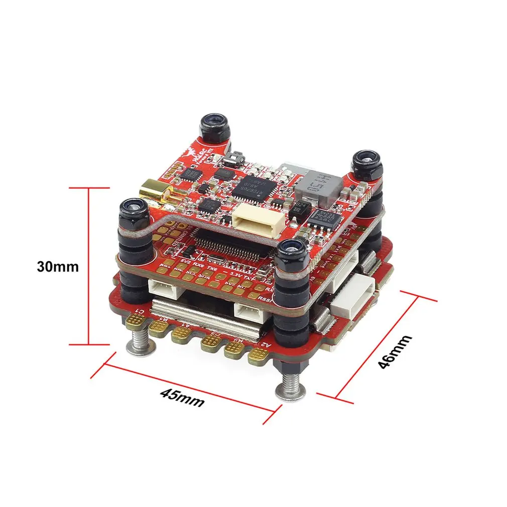 HGLRC вперед 65A 3-6S L431 BL32 4 в 1 ESC+ FD765-VTX F7 FC управление полетом для FPV гоночных дронов аксессуары