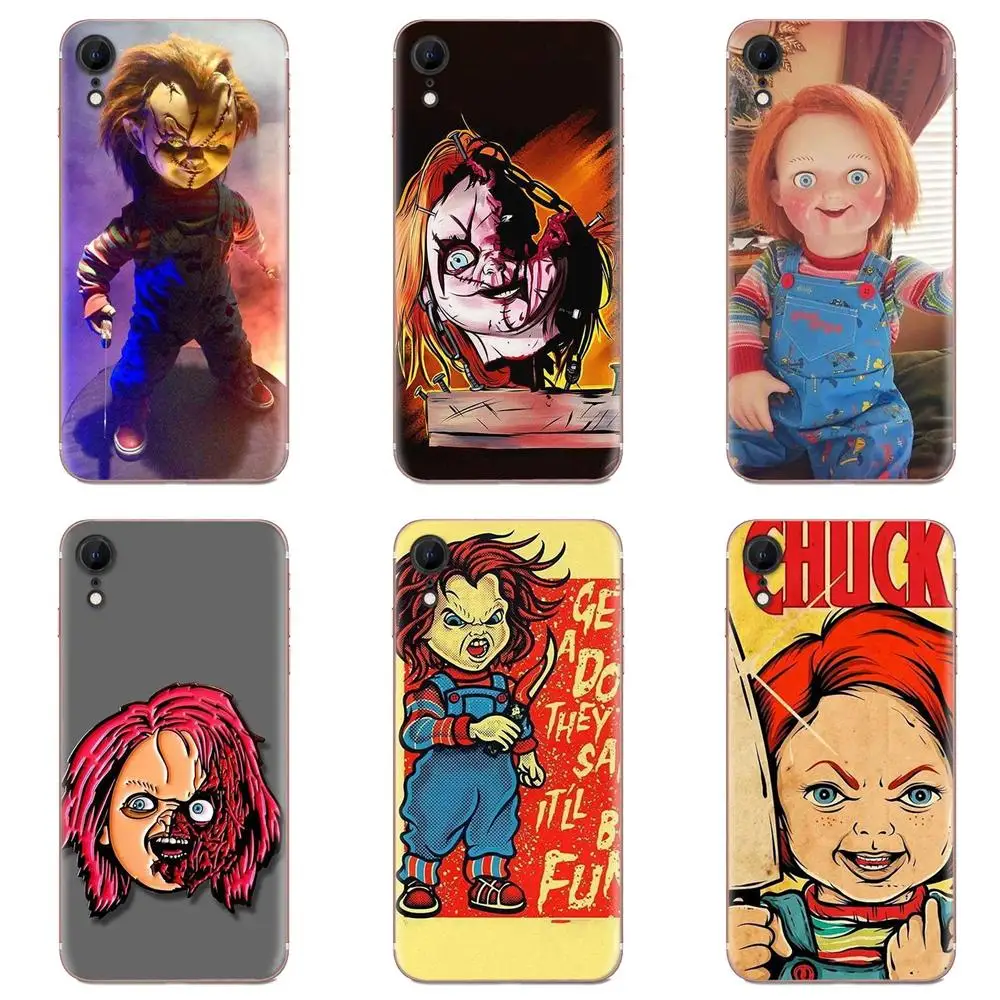 Для huawei Honor mate Nova Note 20 20s 30 5 5I 5T 7C 8A 8X9X10 Pro Lite Play мягкие узоры кукла Чаки ужас |