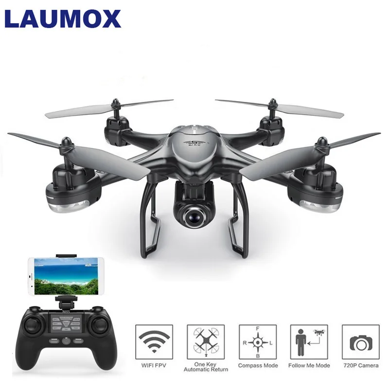 LAUMOX S30W gps Дрон динамический слежение с 1080P HD камера WiFi FPV RC Профессиональный