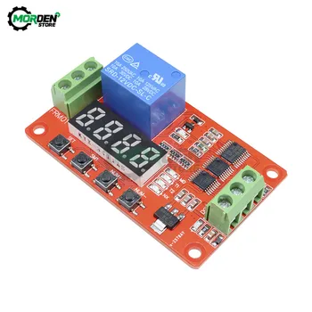 

DC 12V PLC Time Relay Self-lock LED Digital Time Delay Relay Multifunction PLC Cycle Timer Control Switch Car Real Timing Relay