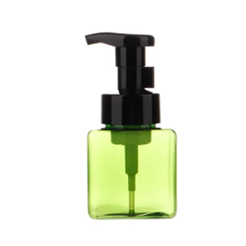 

250ml Clear Foaming Bottle Froth Pump Soap Mousses Liquid Dispenser Foam Bottles With Cap Plastic Shampoo Lotion Bottling