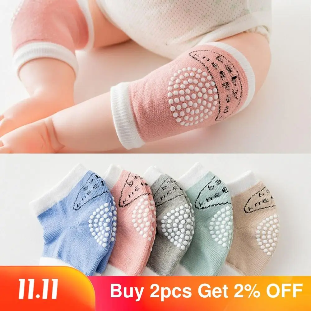 

Kids Dot Cute Crawling Elbow Kneepad Cushion Toddlers Baby Girls Boys Knee Pads Protector Safety Mesh Infant Leg warmers 1 Pair