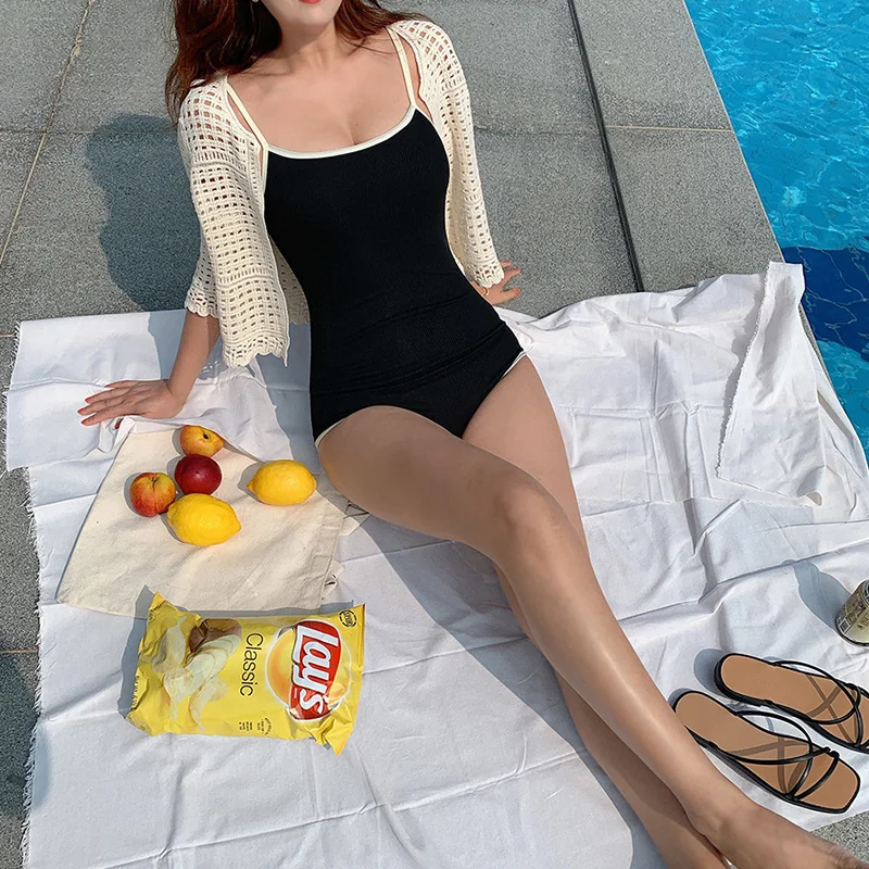 Backless Korean Style One Piece Swimwear Women Swimwear Push Up Swimsuit Bathing Suit Sexy Monokini Beachwear women one piece swimsuit