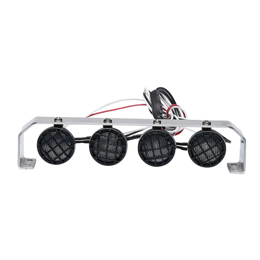 

1/10 Remote Control Car Climbing Car Off-Road Vehicle Metal Led Car Lights Spotlights Car Lights Modified Upgrade Accessories