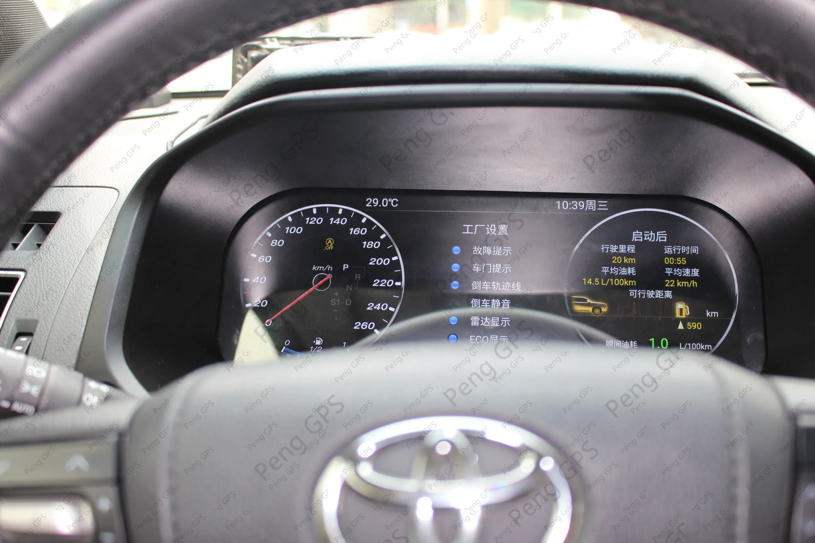 Ремонт автомобиля мультимедийная приборная панель модификация для Toyota Land Cruiser Prado 2010- 12," Android Автомобильный gps навигатор без радио