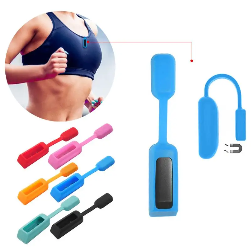 Новинка 1 шт. силиконовый сменный магнитный зажим пряжка застежка для Fitbit Flex 2