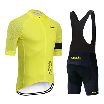 

Italy cycling jersey sets ralvpha men cycling clothing summer short sleeve quick dry MTB bicycle suit clothing cycling kit pro