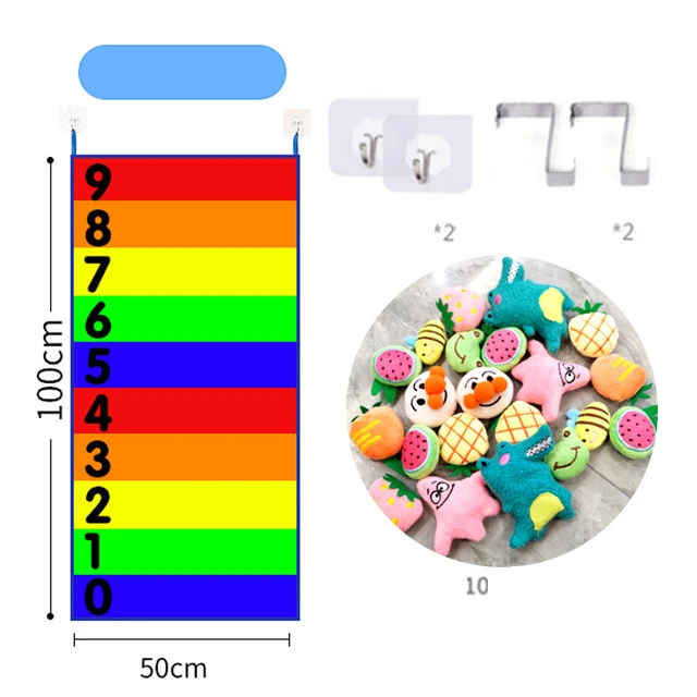 Bounce Trainer Promote Growth Sports Touch High Carpet Games Height Ruler Indoor Outdoor Sticky ball Target Toys for Children 02