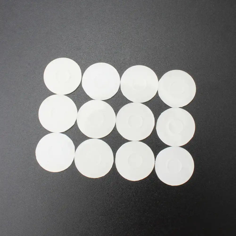 12Pcs Mountain Road Bike French Presta Valve Sticker Soft Rim Protection Pad