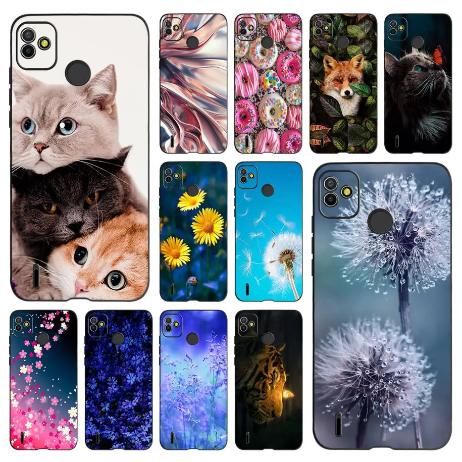 Custodia Pop 5 Per Tecno Pop 5 Custodia Per Cellulare Custodia Protettiva In Silicone Morbido Per Cartoni Animati Per Tecno Pop5 Bd2 Bd2P Bd3 Paraurti