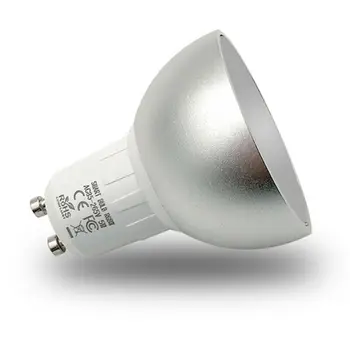 

GU10 Smart WiFi Control LED Dimming Bulb, Wireless Control Embedded Lighting, RGB + W Color Bulb 7W