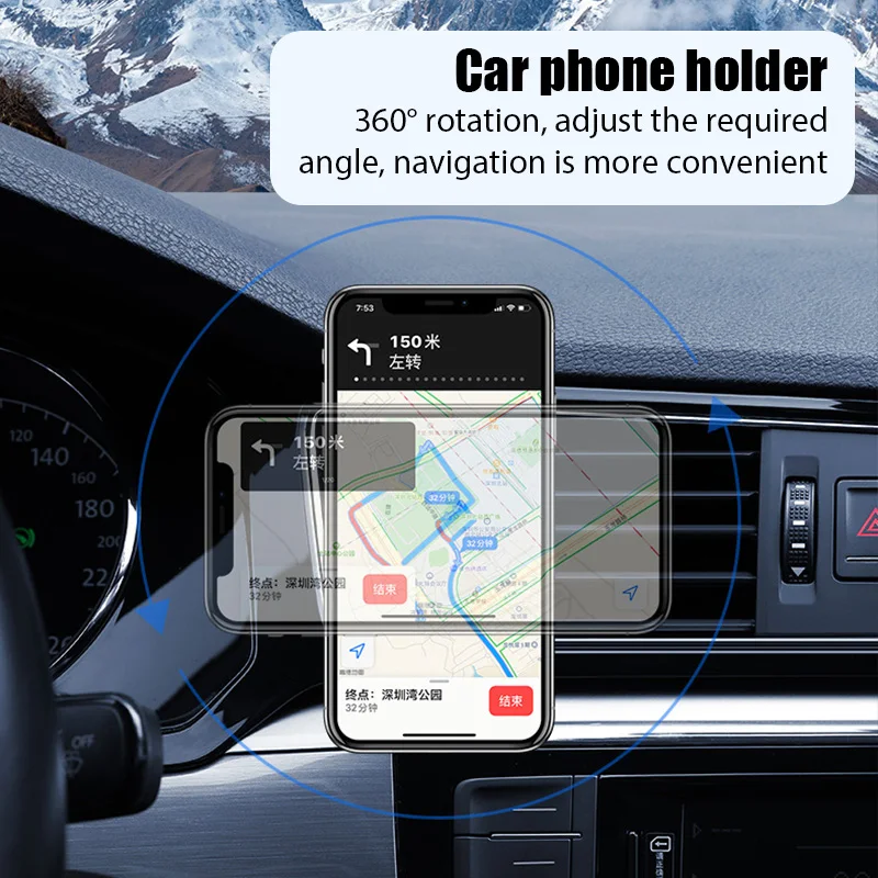 Universal Magnetic Phone Holder in Car Stand Magnet Cellphone Bracket Car Magnetic Holder for Phone for iPhone 12 Pro Max Xiaomi car vent phone holder