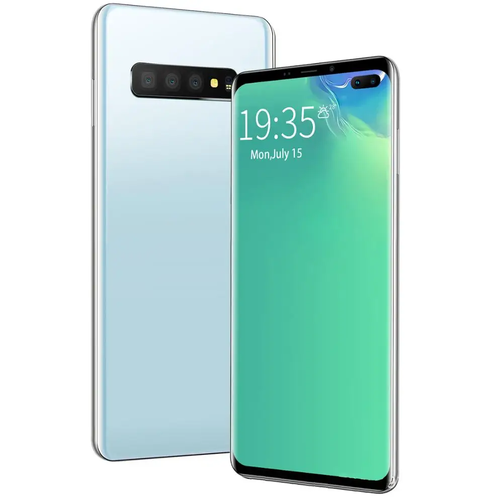 

Gobal Version Galxy S10 Smartphone FullScreen 8GB+128GB 4 core Android 9.0 Finger Face ID Dual Camera 4G Smart Mobile