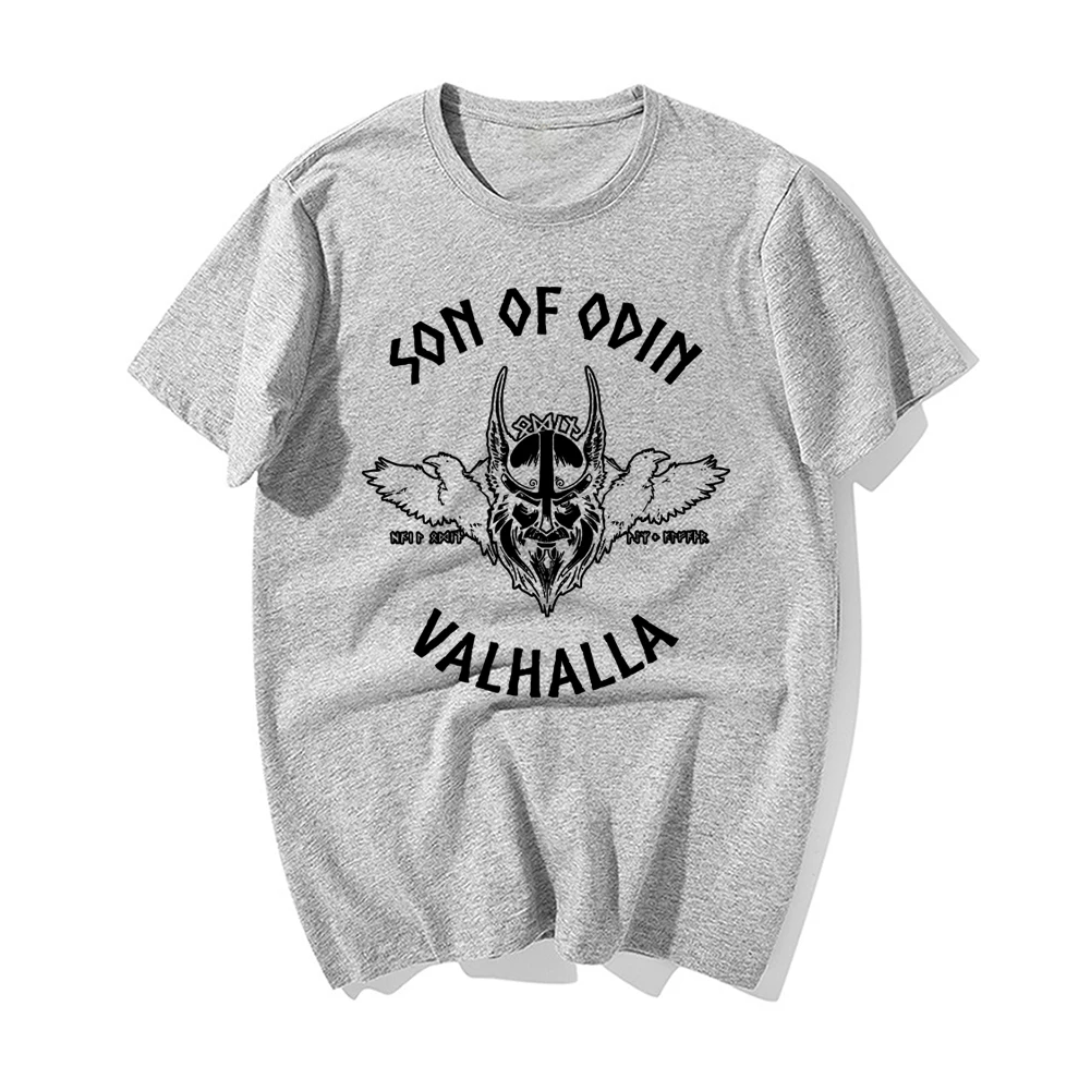 Забавная футболка Sons Of Odin с принтом валгаллы викингов Мужская модная