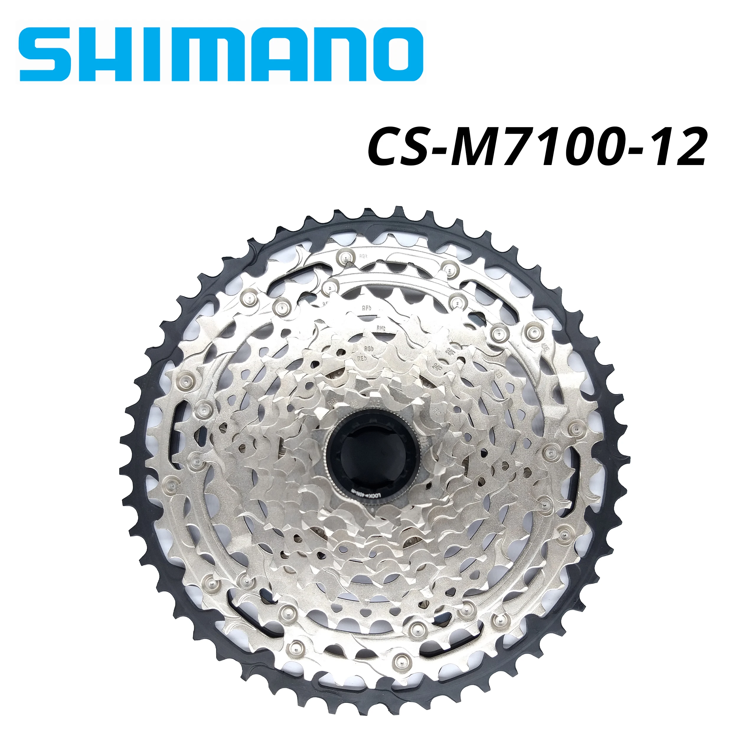 Велосипедная кассета SHIMANO DEORE SLX CS M7100 12 Скоростей S 10 45T 51T MTB звездочка шасси