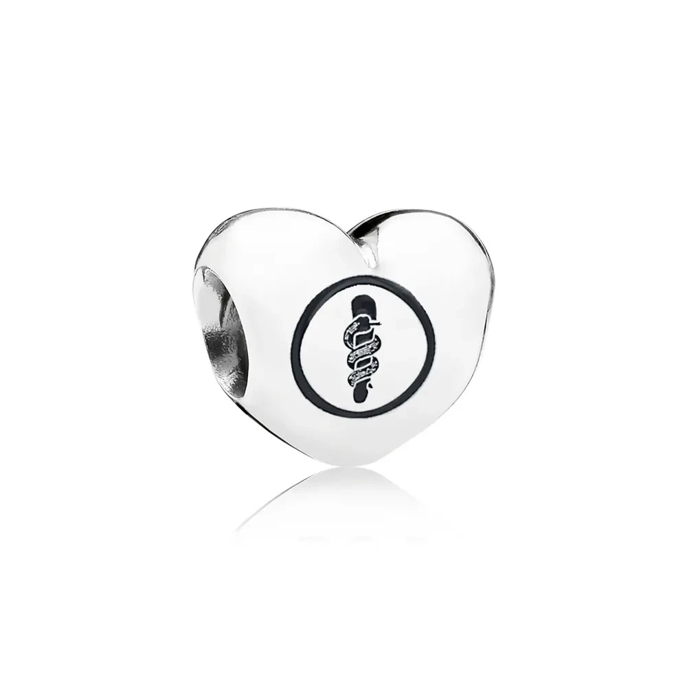 Gincco abalorio de odontología para pulsera Pandora, accesorio Original de plata regalo profesional para estudiantes|cuentas| - AliExpress