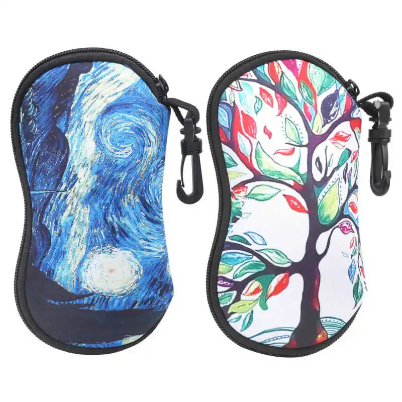 2 шт. переносной солнцезащитные очки протектор Водонепроницаемый Дайвинг