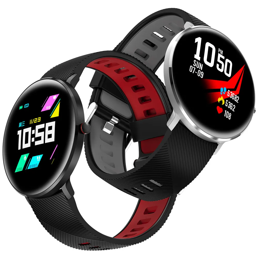 L10 Bluetooth Смарт часы давление для мужчин healthECG сердечного ритма кислорода в крови монитор IP68 Водонепроницаемый ЭКГ Smartwatch VS L5 L7 L8