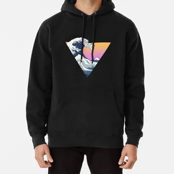 

Great Wave Aesthetic Hoodie Aesthetic Japan Nihon Hokusai Wave Great Wave Kanagawa Nature Sea Mountain