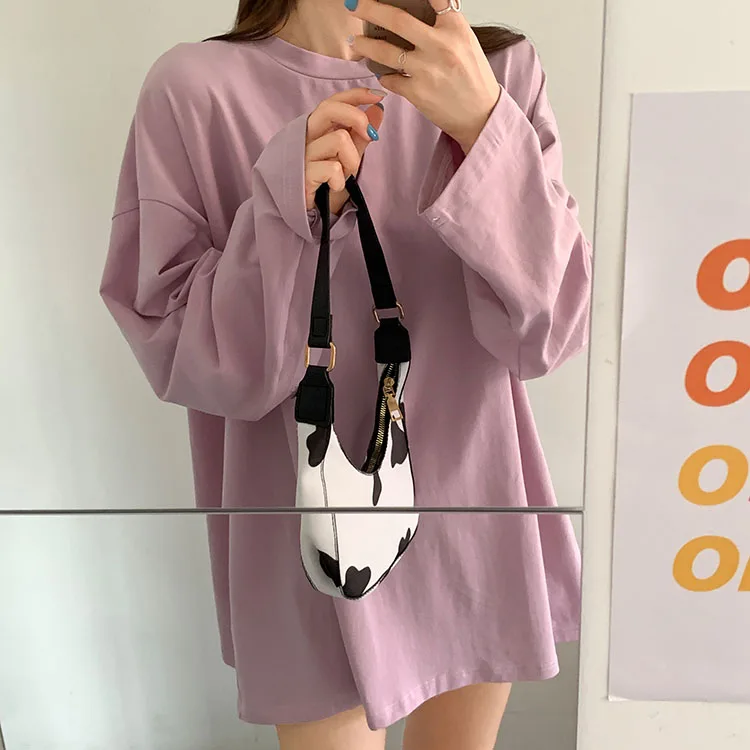 PX2379 2020  Designed long-sleeved T-shirt loose